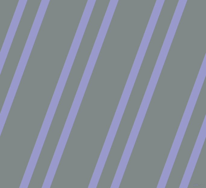 70 degree angle dual stripe lines, 26 pixel lines width, 44 and 118 pixel line spacing, Blue Bell and Oslo Grey dual two line striped seamless tileable