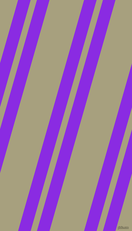 74 degree angle dual stripes line, 40 pixel line width, 20 and 110 pixel line spacing, Blue Violet and Hillary dual two line striped seamless tileable