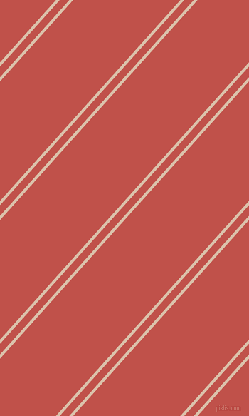 48 degree angle dual stripes line, 4 pixel line width, 10 and 112 pixel line spacing, Bone and Sunset dual two line striped seamless tileable
