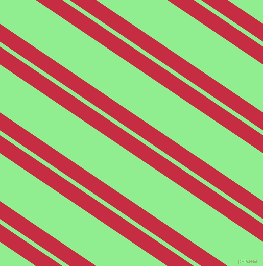 146 degree angles dual stripes line, 29 pixel line width, 8 and 78 pixels line spacing, Brick Red and Light Green dual two line striped seamless tileable