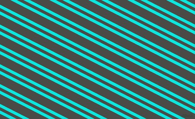 153 degree angles dual stripes lines, 10 pixel lines width, 10 and 30 pixels line spacing, Bright Turquoise and Gravel dual two line striped seamless tileable