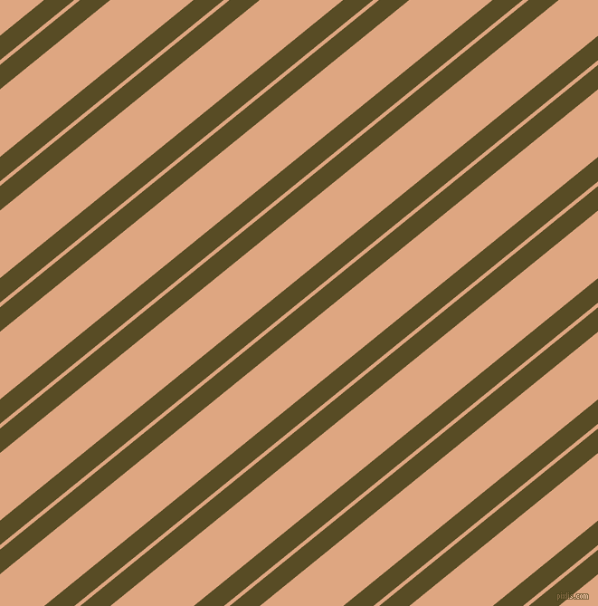 39 degree angles dual stripes line, 21 pixel line width, 4 and 58 pixels line spacing, Bronze Olive and Tumbleweed dual two line striped seamless tileable