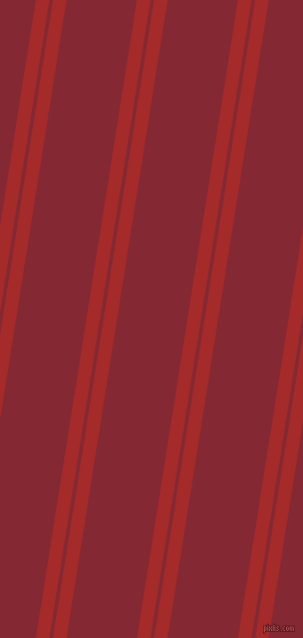 81 degree angles dual stripe lines, 15 pixel lines width, 4 and 78 pixels line spacing, Brown and Shiraz dual two line striped seamless tileable