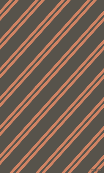 48 degree angles dual striped line, 9 pixel line width, 6 and 41 pixels line spacing, Burning Sand and Masala dual two line striped seamless tileable