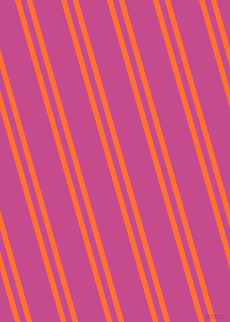 106 degree angles dual stripes lines, 11 pixel lines width, 12 and 56 pixels line spacing, Burnt Orange and Mulberry dual two line striped seamless tileable