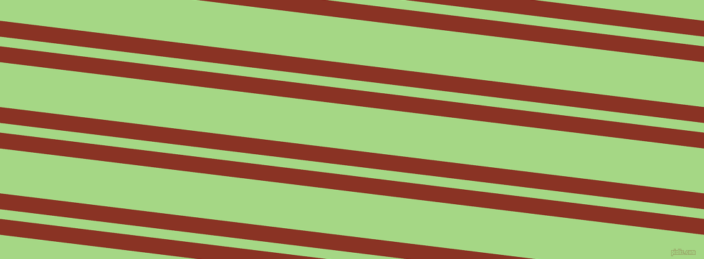 173 degree angle dual striped lines, 23 pixel lines width, 14 and 65 pixel line spacing, Burnt Umber and Feijoa dual two line striped seamless tileable