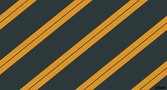 39 degree angle dual stripes line, 18 pixel line width, 2 and 82 pixel line spacing, Buttercup and Outer Space dual two line striped seamless tileable