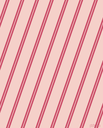 71 degree angles dual striped line, 5 pixel line width, 2 and 35 pixels line spacing, Cabaret and Coral Candy dual two line striped seamless tileable