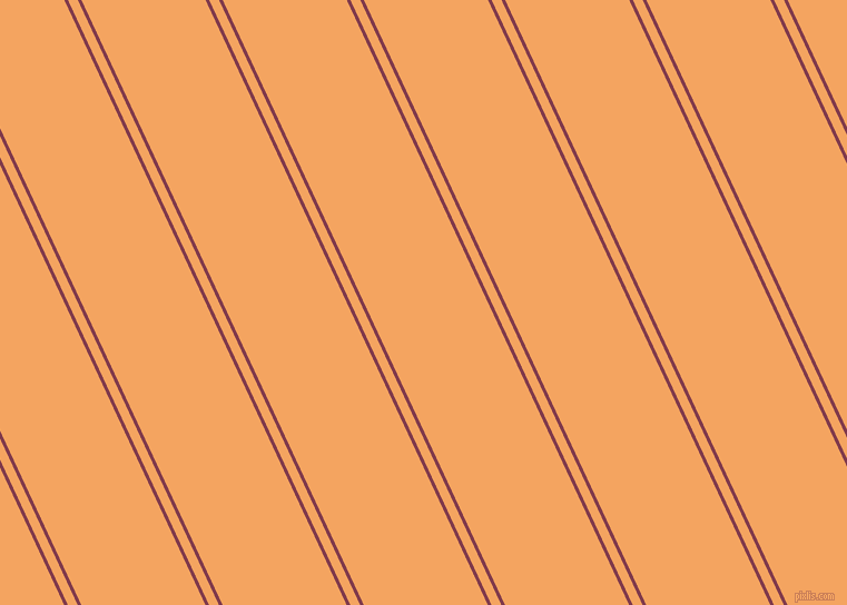 115 degree angles dual stripes lines, 3 pixel lines width, 8 and 101 pixels line spacing, Camelot and Sandy Brown dual two line striped seamless tileable