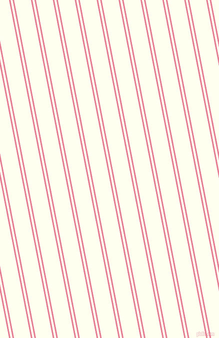 101 degree angle dual stripes line, 3 pixel line width, 4 and 33 pixel line spacing, Carissma and Ivory dual two line striped seamless tileable