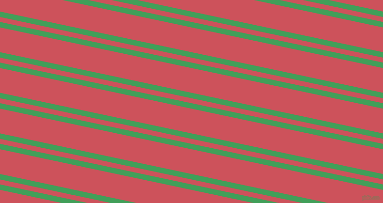 168 degree angles dual striped line, 11 pixel line width, 10 and 50 pixels line spacing, Chateau Green and Mandy dual two line striped seamless tileable