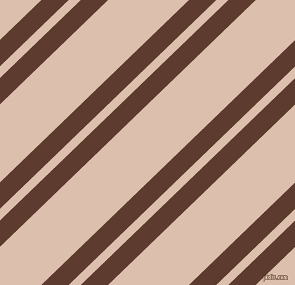 44 degree angle dual striped line, 27 pixel line width, 12 and 80 pixel line spacing, Cioccolato and Just Right dual two line striped seamless tileable