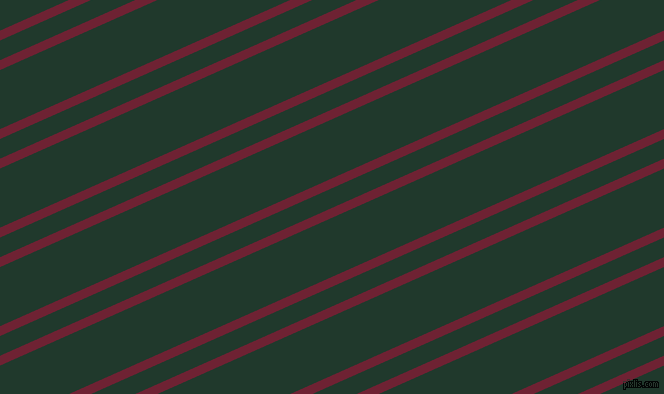 24 degree angle dual stripe line, 9 pixel line width, 18 and 54 pixel line spacing, Claret and Palm Green dual two line striped seamless tileable