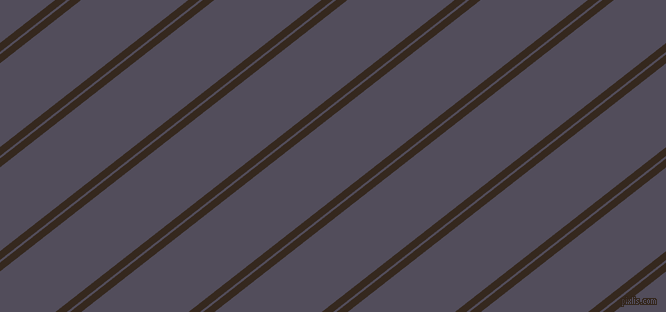 38 degree angle dual stripes lines, 7 pixel lines width, 2 and 66 pixel line spacing, Cocoa Brown and Mulled Wine dual two line striped seamless tileable