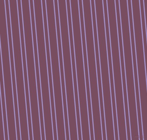 95 degree angle dual striped line, 4 pixel line width, 10 and 24 pixel line spacing, Cold Purple and Cosmic dual two line striped seamless tileable