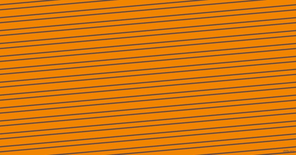 5 degree angles dual stripe line, 4 pixel line width, 12 and 21 pixels line spacing, Congo Brown and Tangerine dual two line striped seamless tileable