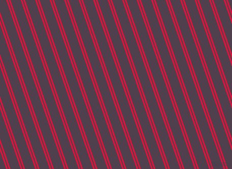 109 degree angles dual stripes line, 3 pixel line width, 2 and 19 pixels line spacing, Crimson and Purple Taupe dual two line striped seamless tileable
