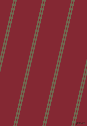 77 degree angles dual stripe lines, 6 pixel lines width, 2 and 100 pixels line spacing, Crocodile and Shiraz dual two line striped seamless tileable