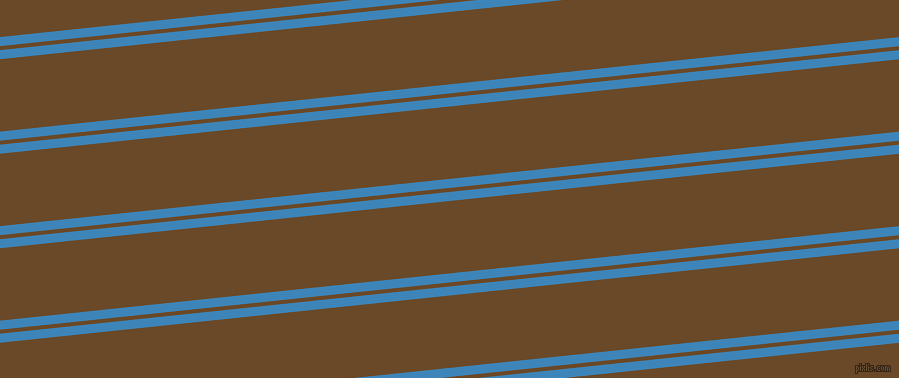 6 degree angle dual stripes line, 9 pixel line width, 4 and 72 pixel line spacing, Curious Blue and Cafe Royale dual two line striped seamless tileable