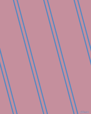 105 degree angles dual striped line, 5 pixel line width, 10 and 104 pixels line spacing, Danube and Viola dual two line striped seamless tileable