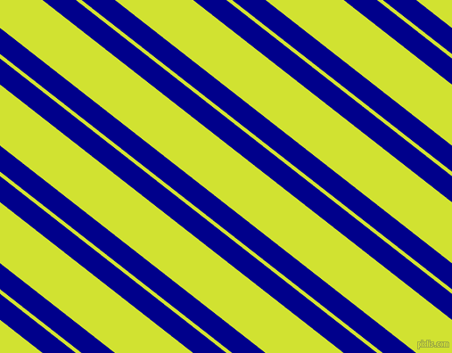142 degree angle dual striped line, 23 pixel line width, 4 and 54 pixel line spacing, Dark Blue and Pear dual two line striped seamless tileable