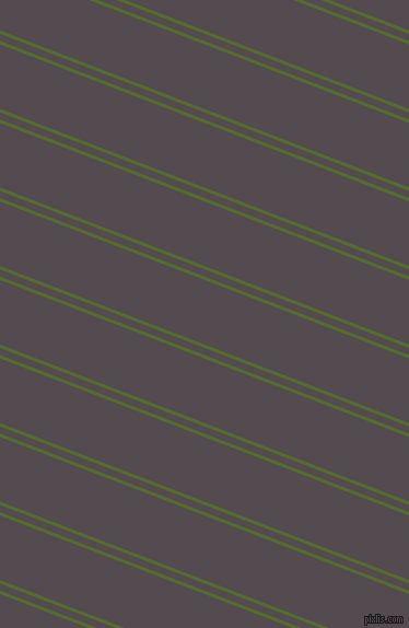 159 degree angles dual stripe lines, 3 pixel lines width, 6 and 55 pixels line spacing, Dark Olive Green and Liver dual two line striped seamless tileable