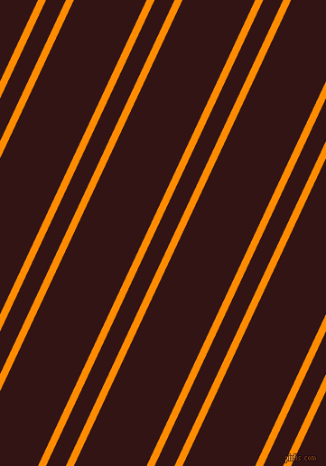 65 degree angle dual stripes line, 8 pixel line width, 20 and 73 pixel line spacing, Dark Orange and Seal Brown dual two line striped seamless tileable