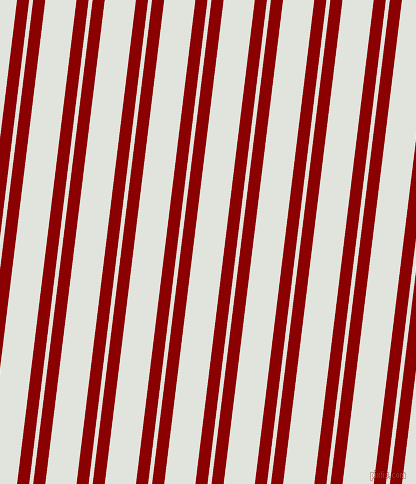 83 degree angle dual stripes line, 12 pixel line width, 4 and 31 pixel line spacing, Dark Red and Catskill White dual two line striped seamless tileable