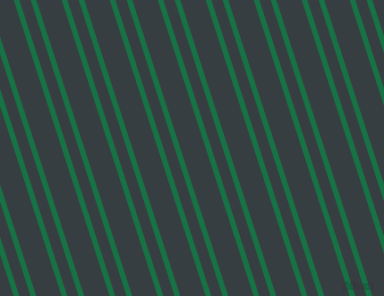 108 degree angle dual stripe line, 6 pixel line width, 12 and 27 pixel line spacing, Dark Spring Green and Mine Shaft dual two line striped seamless tileable
