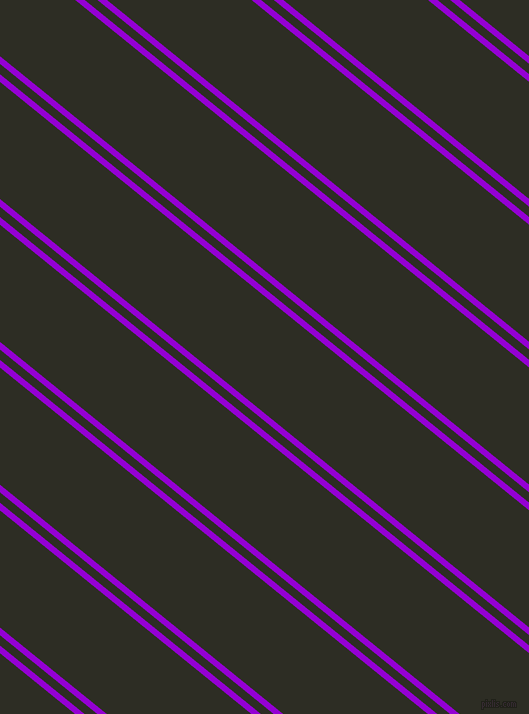 141 degree angle dual stripe lines, 6 pixel lines width, 8 and 91 pixel line spacing, Dark Violet and Karaka dual two line striped seamless tileable