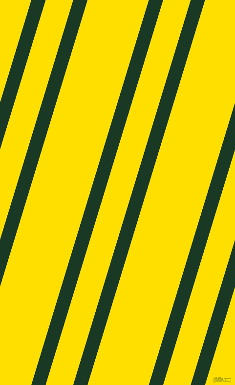 73 degree angles dual stripes lines, 28 pixel lines width, 54 and 120 pixels line spacing, Deep Fir and Golden Yellow dual two line striped seamless tileable
