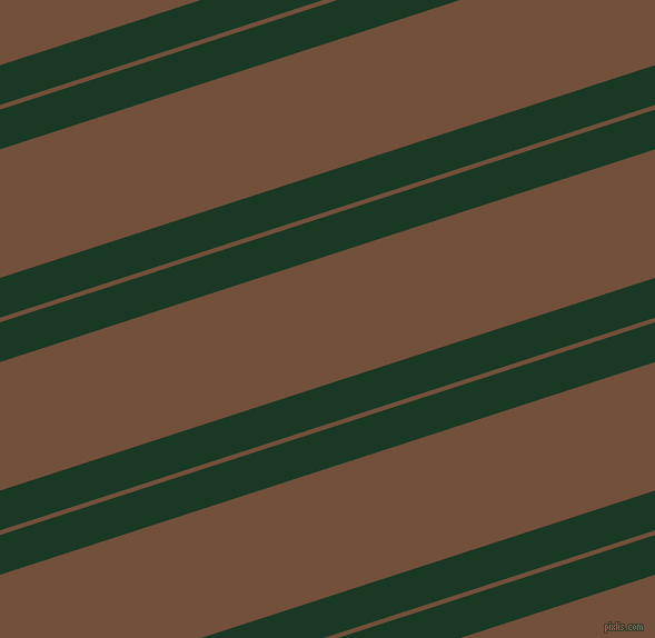 18 degree angle dual stripes lines, 34 pixel lines width, 4 and 110 pixel line spacing, Deep Fir and Old Copper dual two line striped seamless tileable