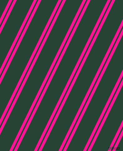 64 degree angles dual stripe line, 9 pixel line width, 4 and 49 pixels line spacing, Deep Pink and Everglade dual two line striped seamless tileable