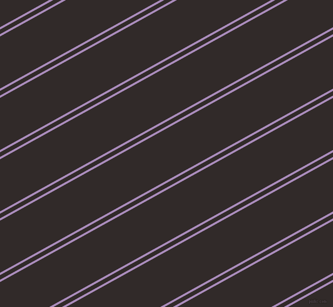 29 degree angle dual striped lines, 4 pixel lines width, 8 and 90 pixel line spacing, East Side and Livid Brown dual two line striped seamless tileable