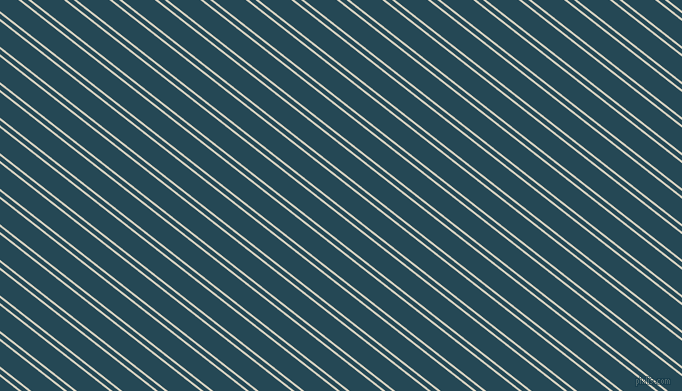 142 degree angles dual stripe lines, 2 pixel lines width, 4 and 20 pixels line spacing, Ecru White and Teal Blue dual two line striped seamless tileable
