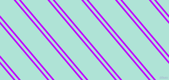 130 degree angle dual stripes line, 7 pixel line width, 10 and 86 pixel line spacing, Electric Purple and Ice Cold dual two line striped seamless tileable