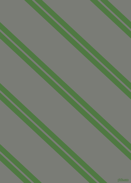 137 degree angle dual stripe line, 17 pixel line width, 6 and 108 pixel line spacing, Fern Green and Gunsmoke dual two line striped seamless tileable