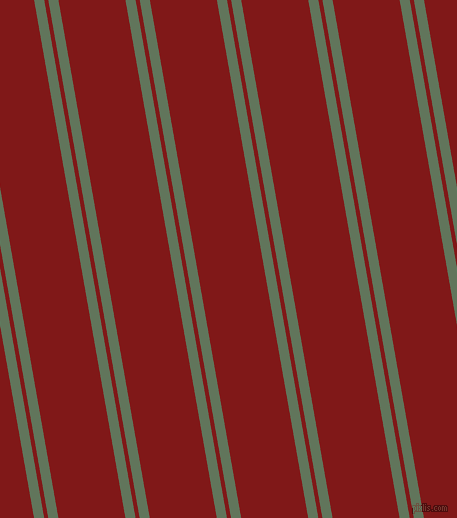 100 degree angle dual stripes lines, 10 pixel lines width, 4 and 66 pixel line spacing, Finlandia and Falu Red dual two line striped seamless tileable