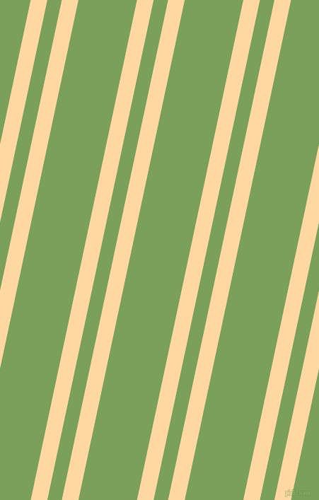 78 degree angles dual stripes line, 23 pixel line width, 20 and 81 pixels line spacing, Frangipani and Asparagus dual two line striped seamless tileable