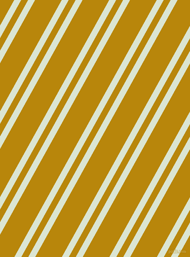 61 degree angle dual striped lines, 12 pixel lines width, 12 and 46 pixel line spacing, Frostee and Dark Goldenrod dual two line striped seamless tileable