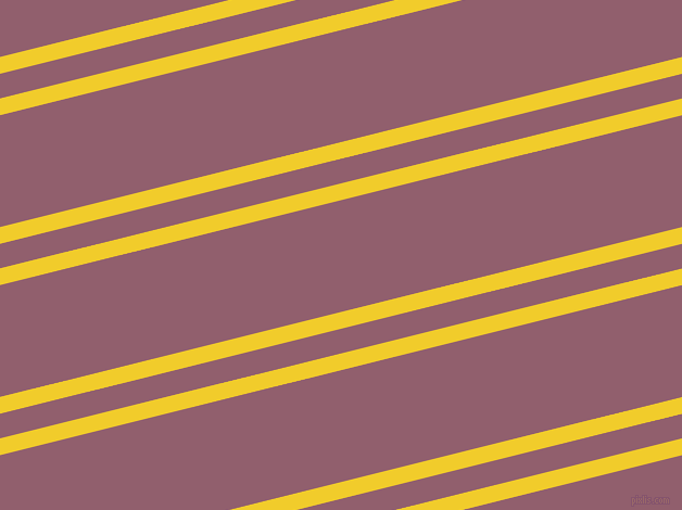 14 degree angle dual stripes lines, 15 pixel lines width, 22 and 100 pixel line spacing, Golden Dream and Mauve Taupe dual two line striped seamless tileable