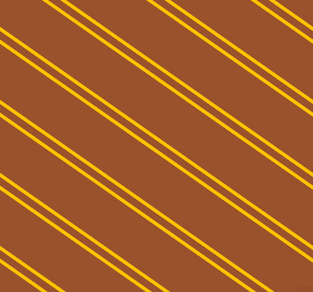 145 degree angles dual stripes line, 7 pixel line width, 14 and 92 pixels line spacing, Golden Poppy and Hawaiian Tan dual two line striped seamless tileable