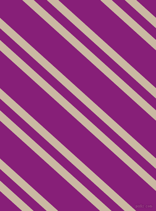 138 degree angles dual stripe lines, 16 pixel lines width, 18 and 58 pixels line spacing, Grain Brown and Dark Purple dual two line striped seamless tileable