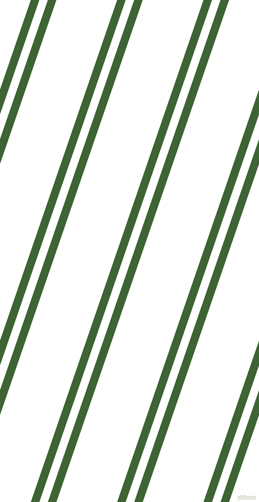 71 degree angles dual stripe line, 16 pixel line width, 16 and 114 pixels line spacing, Green House and White dual two line striped seamless tileable