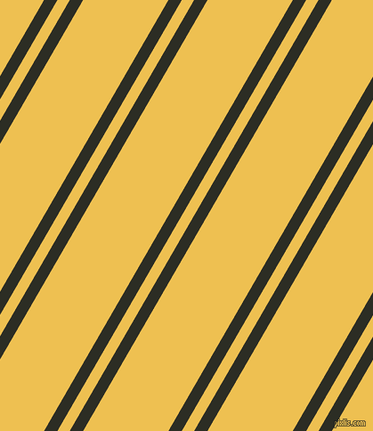 60 degree angle dual stripe lines, 13 pixel lines width, 12 and 83 pixel line spacing, Green Waterloo and Cream Can dual two line striped seamless tileable
