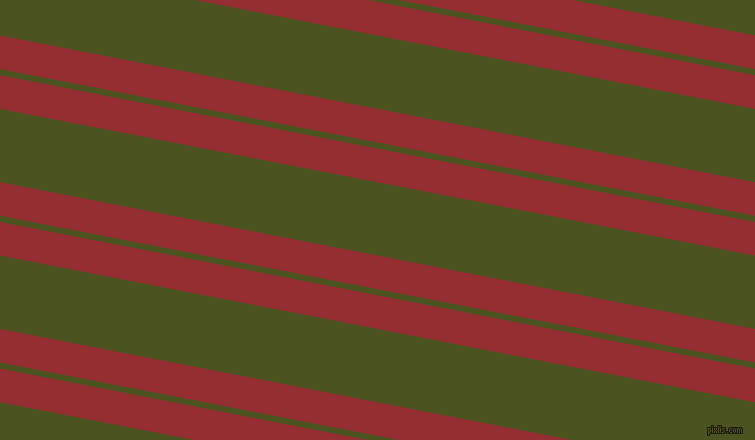 169 degree angle dual stripes line, 33 pixel line width, 6 and 72 pixel line spacing, Guardsman Red and Army green dual two line striped seamless tileable