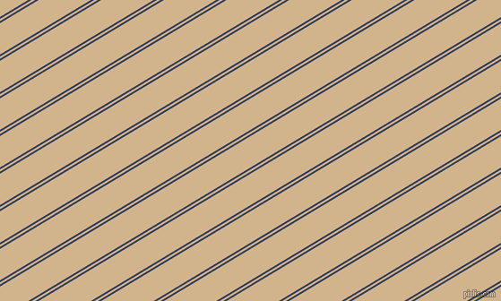 31 degree angles dual striped lines, 2 pixel lines width, 2 and 30 pixels line spacing, Gulf Blue and Tan dual two line striped seamless tileable