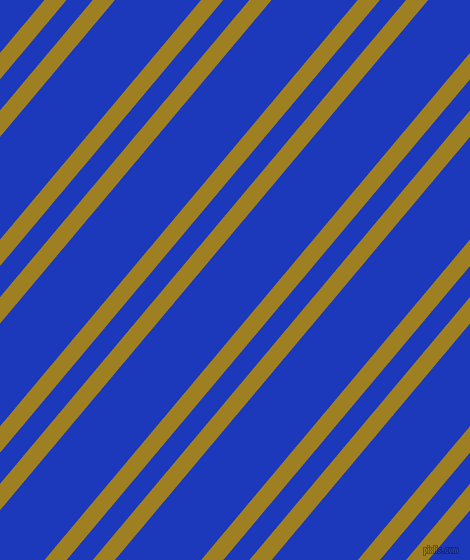 50 degree angles dual stripes line, 17 pixel line width, 20 and 66 pixels line spacing, Hacienda and Persian Blue dual two line striped seamless tileable