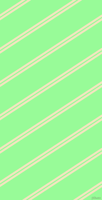 33 degree angle dual stripe line, 8 pixel line width, 4 and 90 pixel line spacing, Half Colonial White and Pale Green dual two line striped seamless tileable
