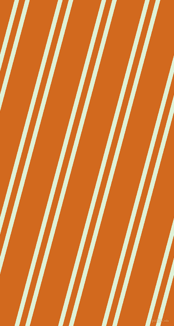 75 degree angle dual stripes line, 9 pixel line width, 12 and 56 pixel line spacing, Hint Of Green and Chocolate dual two line striped seamless tileable